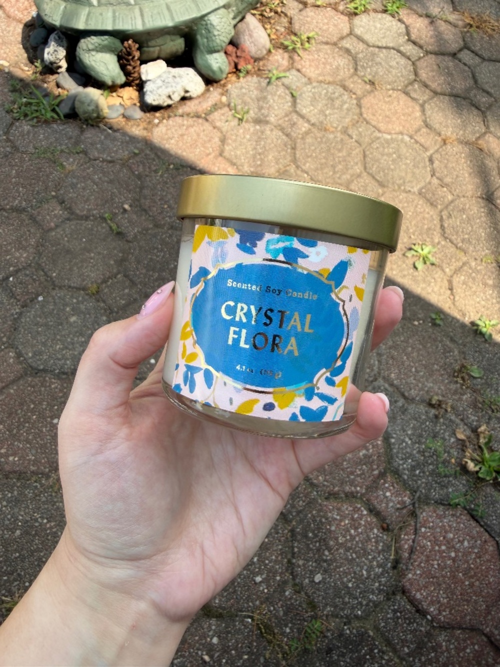 Opalhouse Crystal Flora Scented Soy Candle 4.1 oz New